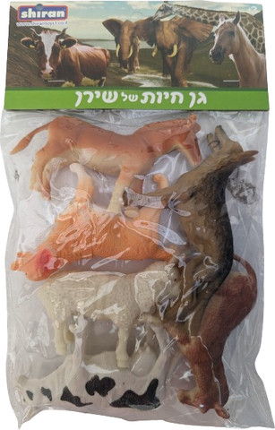 מארז 6 חות חווה מפלסטיק