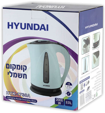 קומקום חשמלי 2 אדום