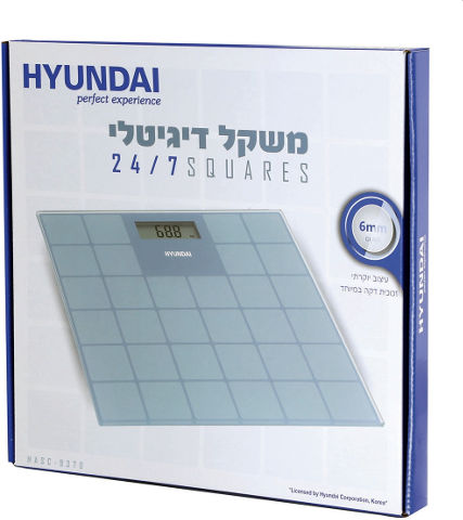 משקל אדם דיגיטלי יונדאי דק