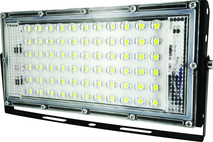 תאורת הצפה לד AC 50W POLO שחור אור יום