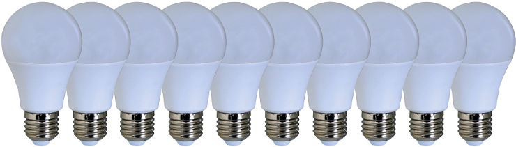 עשר נ.לד ECO EURO WW 12W E27 A60 EC-10XA6012/WW