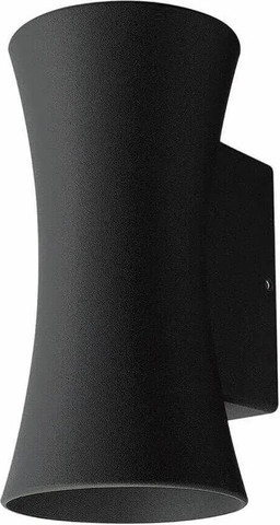 צמוד קיר Semicom SM-092B/12WW 12W אור חם מוגן מים מדגם :VISTA