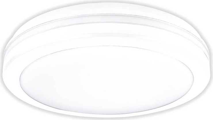גוף תאורה צמוד תקרה 20W ‏Semicom סמיקום Lulu SM-2181W/20CT - לבן