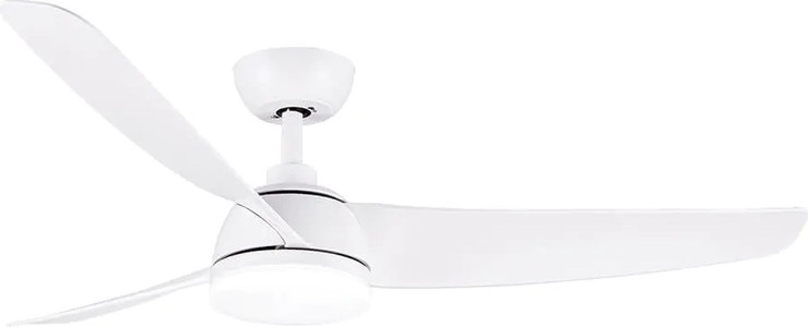 מאוורר תקרה 52" כולל שלט ותאורה מובנית Semicom סמיקום Granita 52 לבן