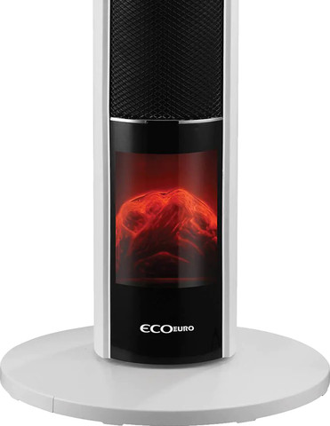 תנור חימום מגדל אפקט להבה 2000W כולל שלט Eco Euro אקו יורו HAH-2002