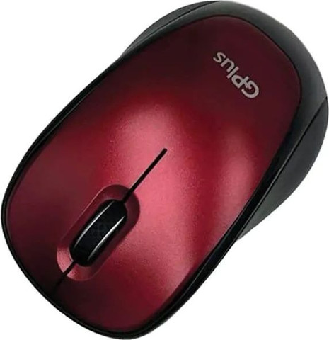 עכבר אלחוטי GPlus KM-3 1200DPI - צבע אדום
