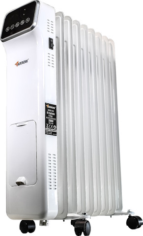 רדיאטור 9 צלעות 2000W כולל שלט ומתקן לחות Arrow ארו 600702-005