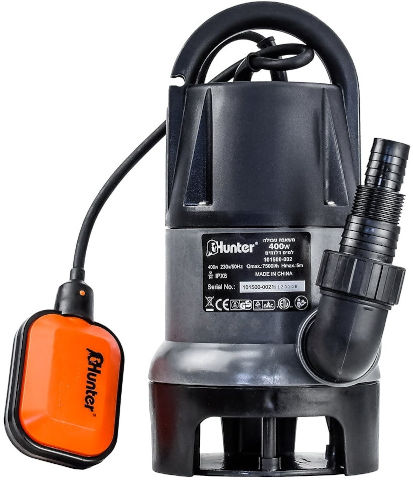 משאבה טבולה למים דלוחים Hunter האנטר 101500-002