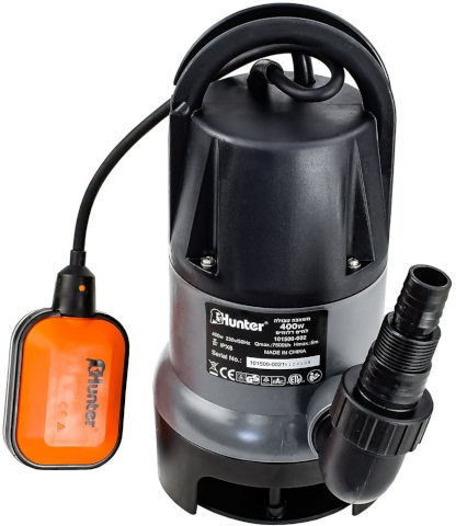משאבה טבולה למים דלוחים Hunter האנטר 101500-002
