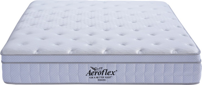 מזרן זוגי - קפיצי פוקט עם Visco Gel ו-5 אזורי נוחות Aeroflex אירופלקס Reborn 180/200