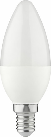 נורת נר חלבי אור יום  MIDEA  C37  LED 5W  הברגה E14