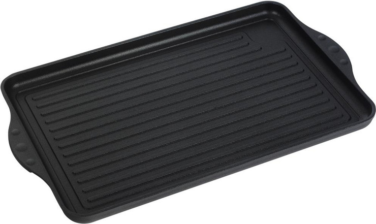 פלנצ'ת פסים 43X28 ס"מ nonstick מחוזק בגבישי יהלומים תוצרת Swiss Diamond