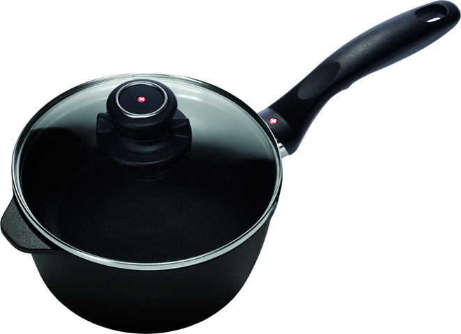 קלחת 18 ס"מ 2 ל' אינדוקציה nonstick  מחוזק בגבישי יהלומים תוצרת Swiss Diamond