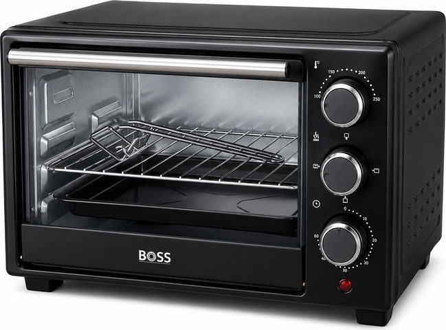 טוסטר אובן BOSS בנפח 18 ליטר – פתרון מושלם לאפייה, חימום וצלייה
