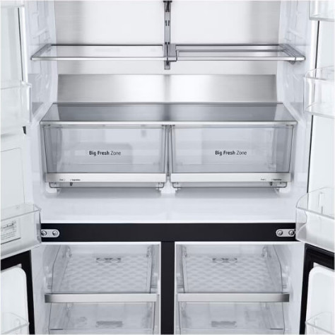 מקרר 4 דלתות מבית LG אל ג'י דגם GR-730BINS
