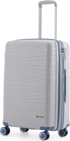 Swiss Voyager Texas סט מזוודות קשיחות בלתי שבירות 3 יח' 28/24/20   צבע כסף
