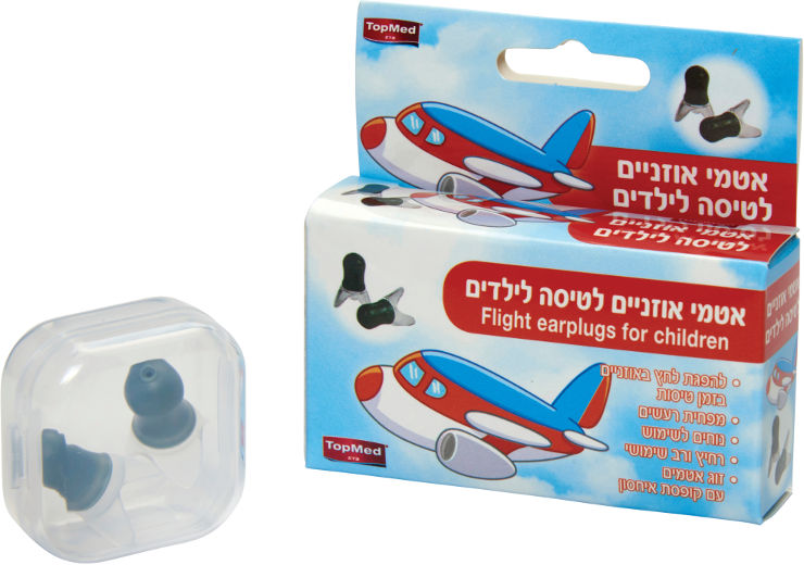 טופמד אטמי אוזניים לטיסה לילדים