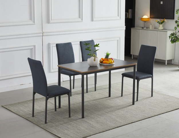 Nika Set - פינת אוכל שולחן עם 4 כיסאות