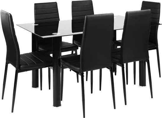 Venice 6 Set - פינת אוכל שולחן עם 6 כיסאות