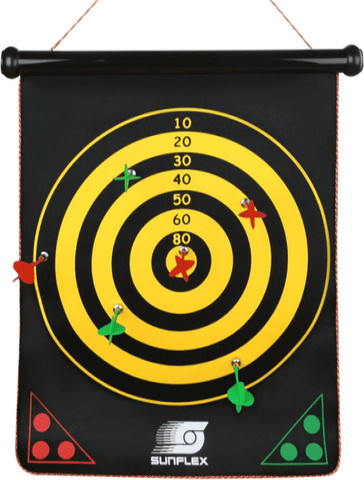 לוח קליעה מגנטי SUNFLEX MAGNETIC DARTBOARD
