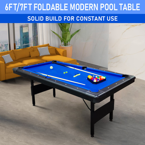 שולחן ביליארד מתקפל (מגוון גדלים) Foldable Pool Table