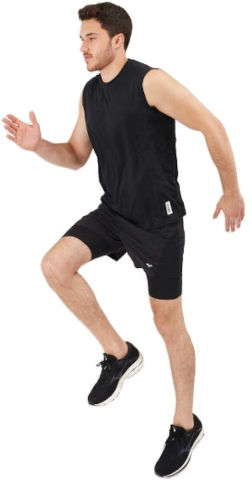 Sleeveless shirt גופיית ריצה מאסל אינטרלוק