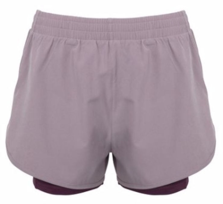 running shorts+inner tights מכנס ריצה +טייץ