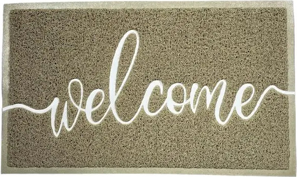 רעות שטיח 75*45 בג WELCOME