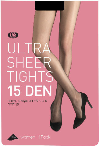 גרביונים 15 דנייר שחור 2