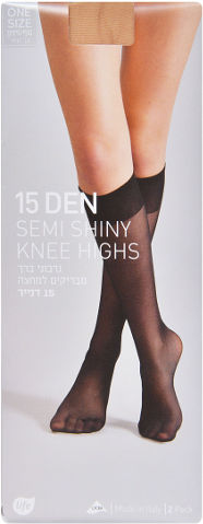 גרביונים ברך 15 דנייר גוף OS