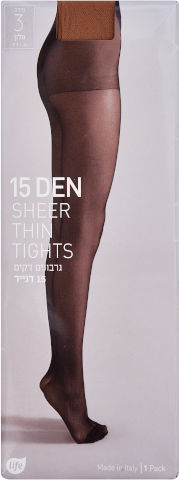 גרביונים דקים 15 דנייר מלון 3