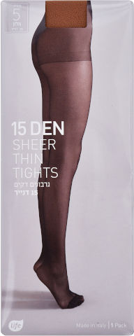 גרביונים דקים 15 דנייר מלון 5