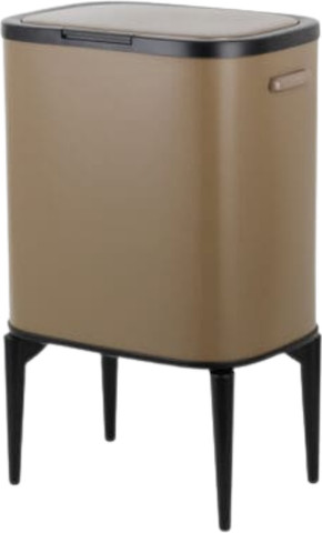 פח טאצ’ 33 ליטר מסדרת TOUCH Collection מוקה כהה