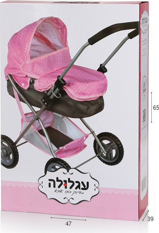 עגלולה עגלת שכיבה לבובה