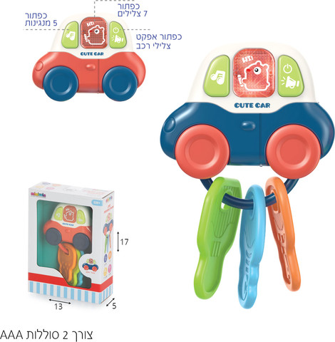 מחזיק מפתחות מכונית