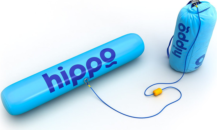 מצוף ים עם עוגן Hippo - תכלת