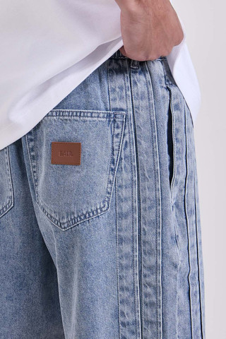 גינס קצר באלר Back Plate גברים - באלר - Blue