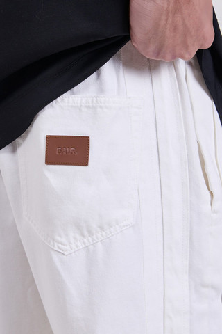 גינס קצר באלר Back Plate גברים - באלר - Beige