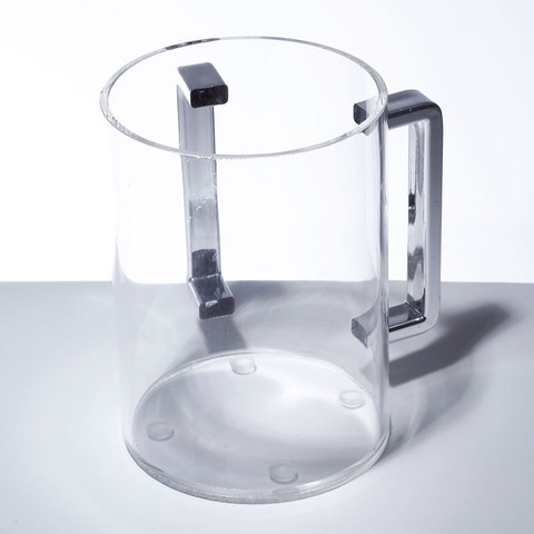 נטלת אקריליק 1000ml ידיות כסף