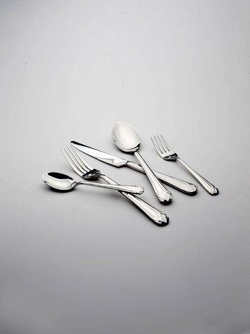 סט סכו"ם 30 חלקים דגם Hive נירוסטה 18/10 מבריק