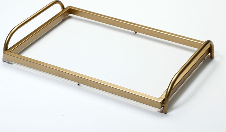 מגש אקריליק 35X25X 5 ס"מ ARMAND GOLD
