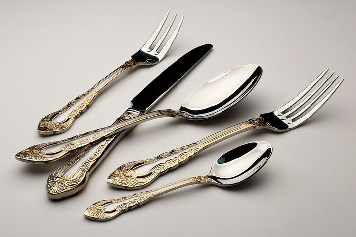 סט סכו"ם 30 חלקים 18/10 SATIN MATT INOX GOLD