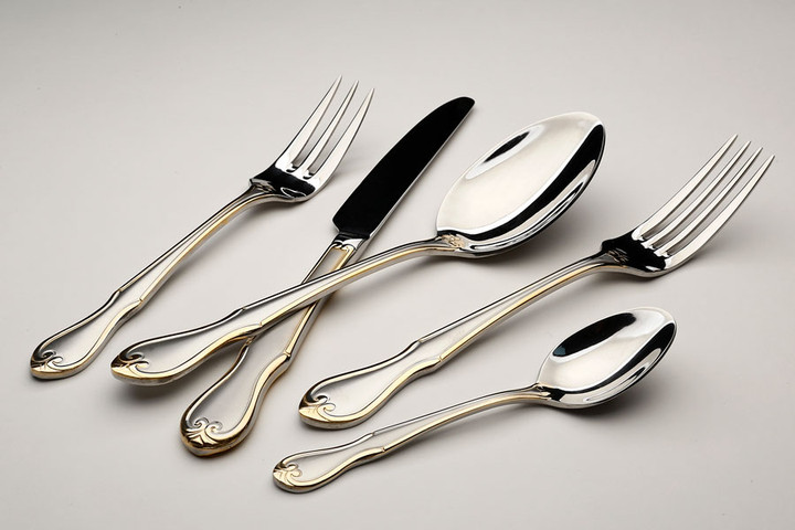 סט סכו"ם 30 חלקים 18/10 SATIN MATT INOX GOLD