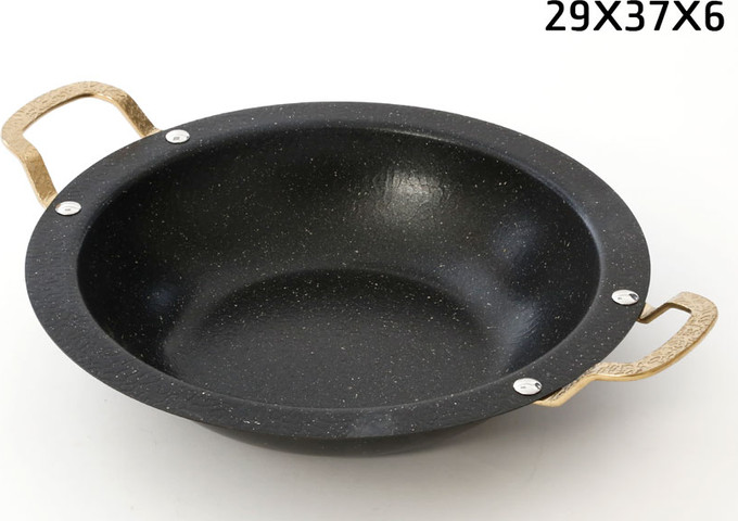 סיר הגשה נירוסטה שחור 29 ס״מ DreamChef