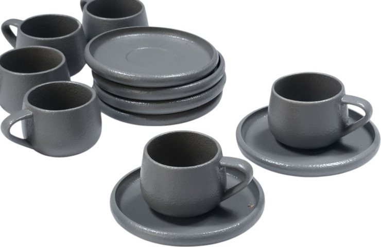 סט קפה STONE WARA GREY