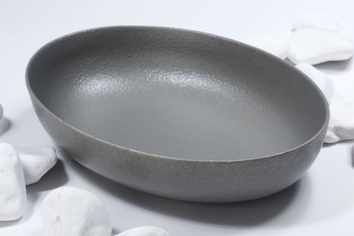 קערה אובלית 27.5 ס"מ STONE WARA GREY