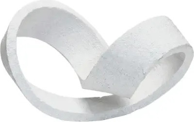 אבסטרקט דקורטיבי TROPHY WHITE לבן 30X15X17 ס״מ