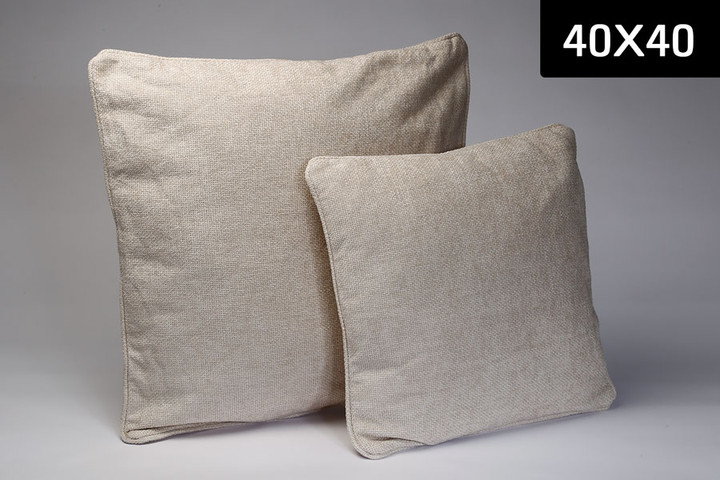 כרית 45X45 WOVEN FABRIC BEIGE