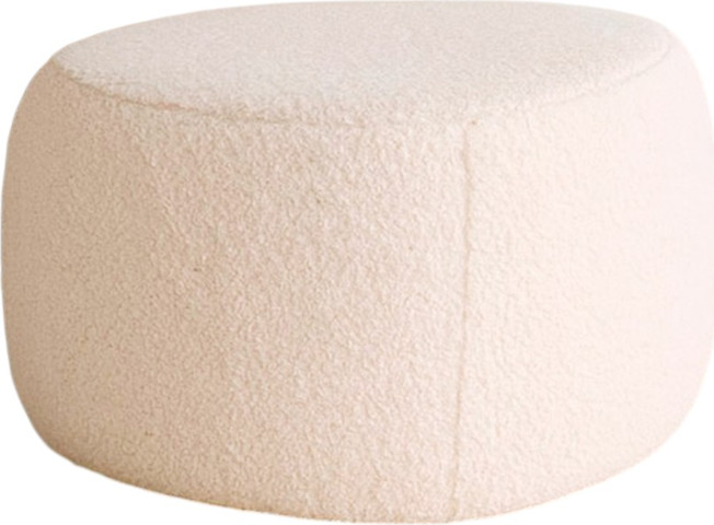 הדום 53x53x33 BUKALA FABRIC CREAM