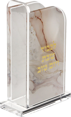 מעמד לגפרורים אקריליק דגם דוד